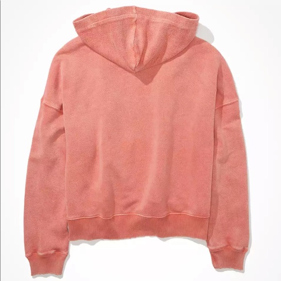 AE Textured Fleece Oversized Hoodie - Picture 5 of 13